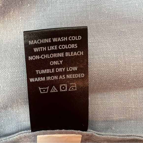 The Gentleman’s Chambray Long Sleeve Blue Size L - Picture 7 of 7